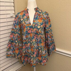 Tuckernuck and Liberty of London Floral Top Women's Small